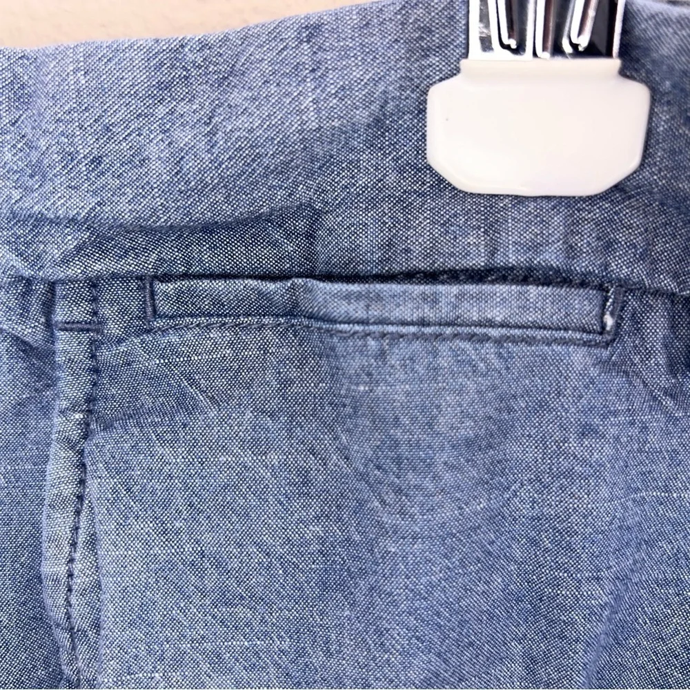 Size 40 Waist Old Navy Mens Blue Shorts Ultimate Slim Cotton Blend Casual